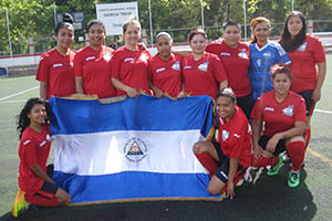 Nicaragua femenino VII Mundialito Integración Zaragoza 2015