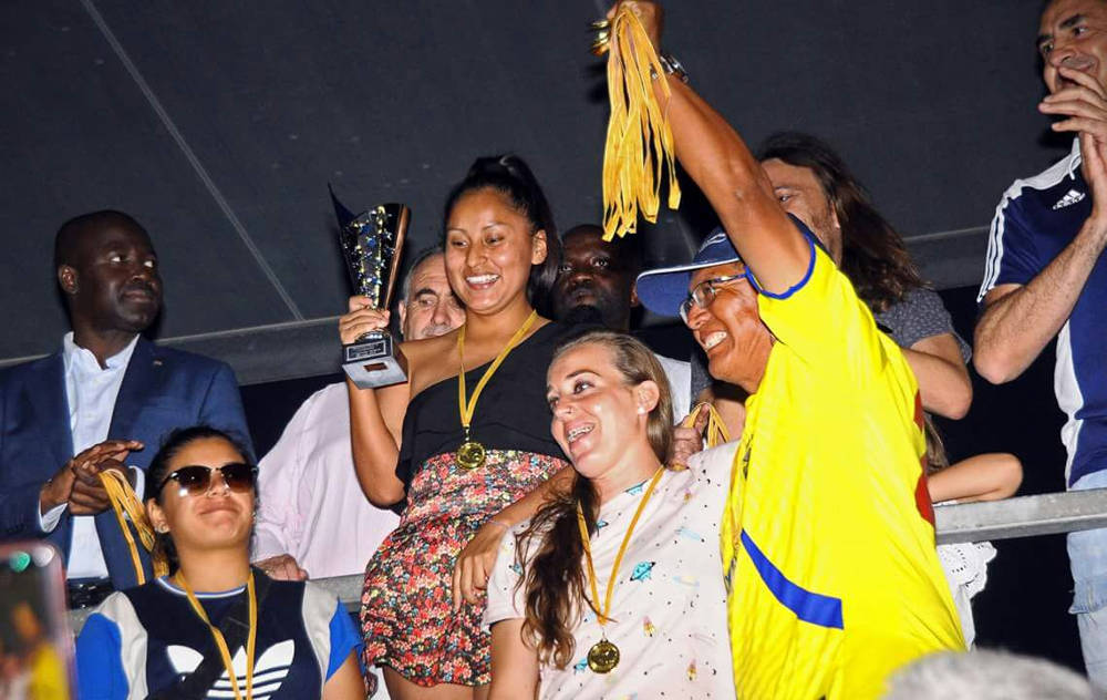 Campeón femenino Ecuador en el Mundialito Integración Zaragoza 2017