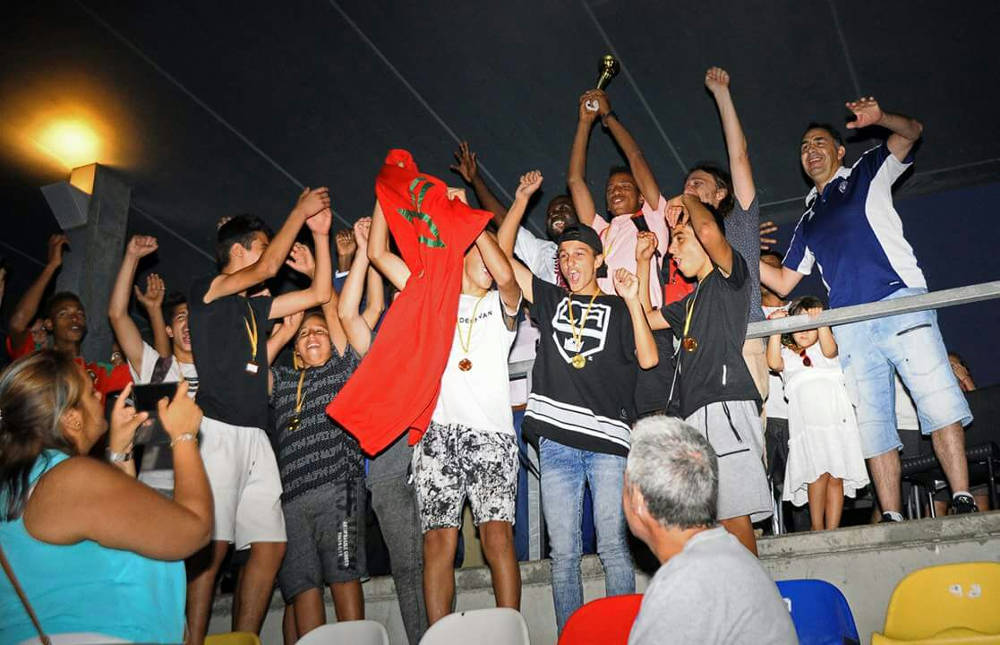 Campeón niños 13 a 15 años Marruecos en el Mundialito Integración Zaragoza 2017