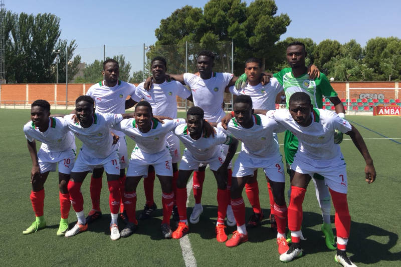 Senegal senior en Mundialito Integración Zaragoza 2018