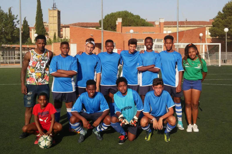 Cabo Verde Sub15 en Mundialito Integración Zaragoza 2018