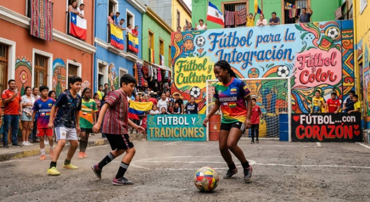 Qué es el fútbol en el Mundialito de la Integración Zaragoza